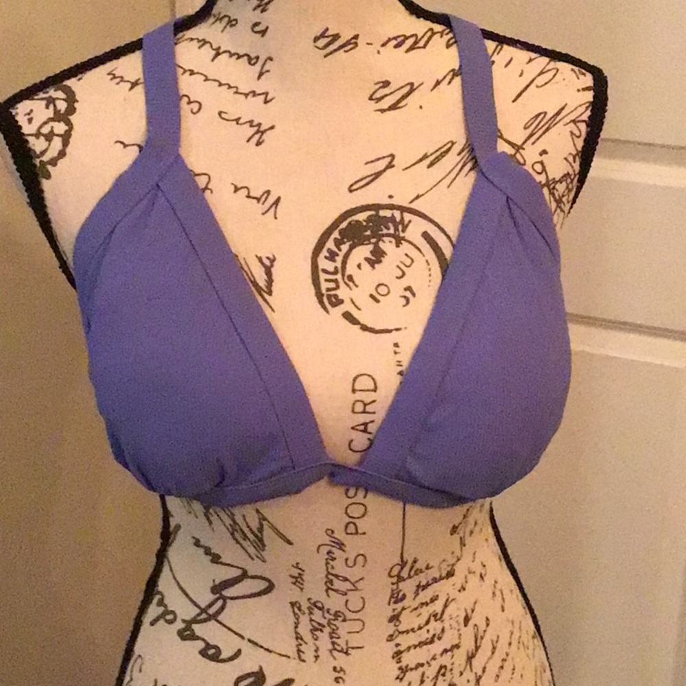Xhilaration periwinkle blue bikini swim top Sz XL